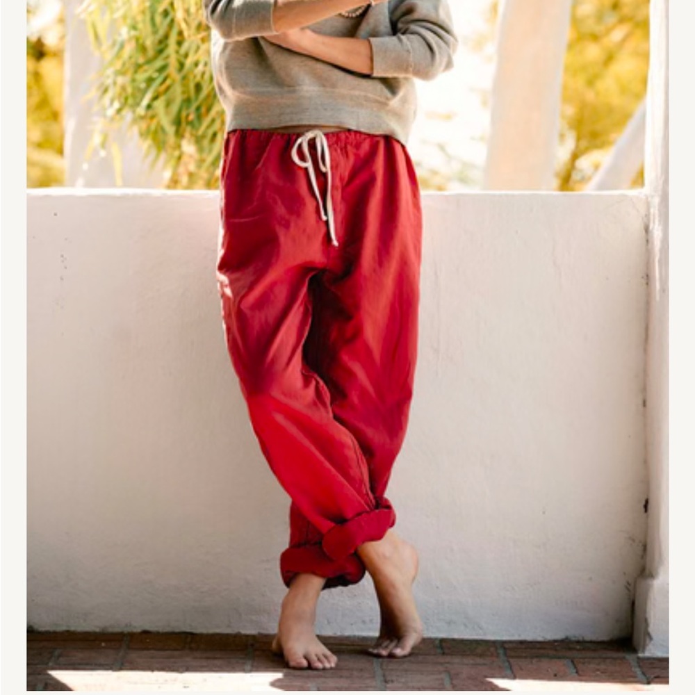 Imogene+willie the lounge pant in poppy size small- like new - price firm